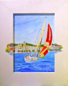 Jean Marie Ferrer artiste peintre de Provence, vente en ligne de tableaux à l'huile au couteau sur toile au couleurs de la Provence. Tableaux petits format. Vers St Raphaël.