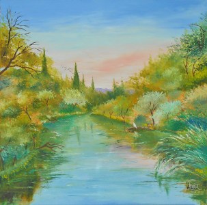 Jean Marie Ferrer artiste peintre de Provence, vente en ligne de tableaux à l'huile au couteau sur toile au couleurs de la Provence. Tableaux petits format. Au marais.