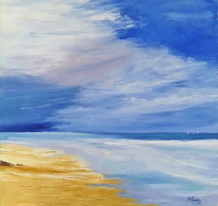 Jean Marie Ferrer artiste peintre de Provence, vente en ligne de tableaux à l'huile au couteau sur toile au couleurs de la Provence. Les grands espaces